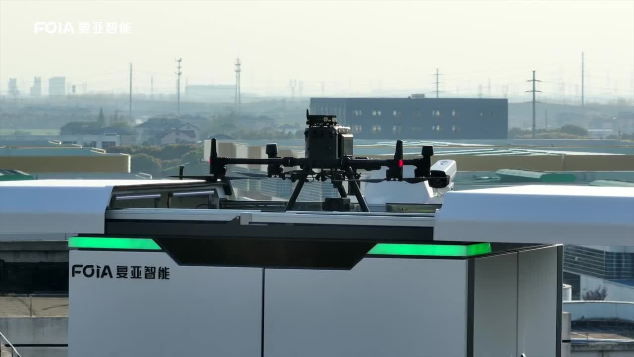 智方A30E大型無人機(jī)自動機(jī)場宣傳片