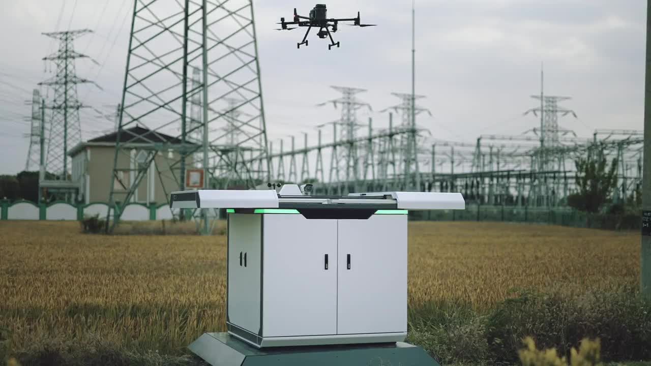 智方A30EC大型無人機(jī)自動機(jī)場宣傳片